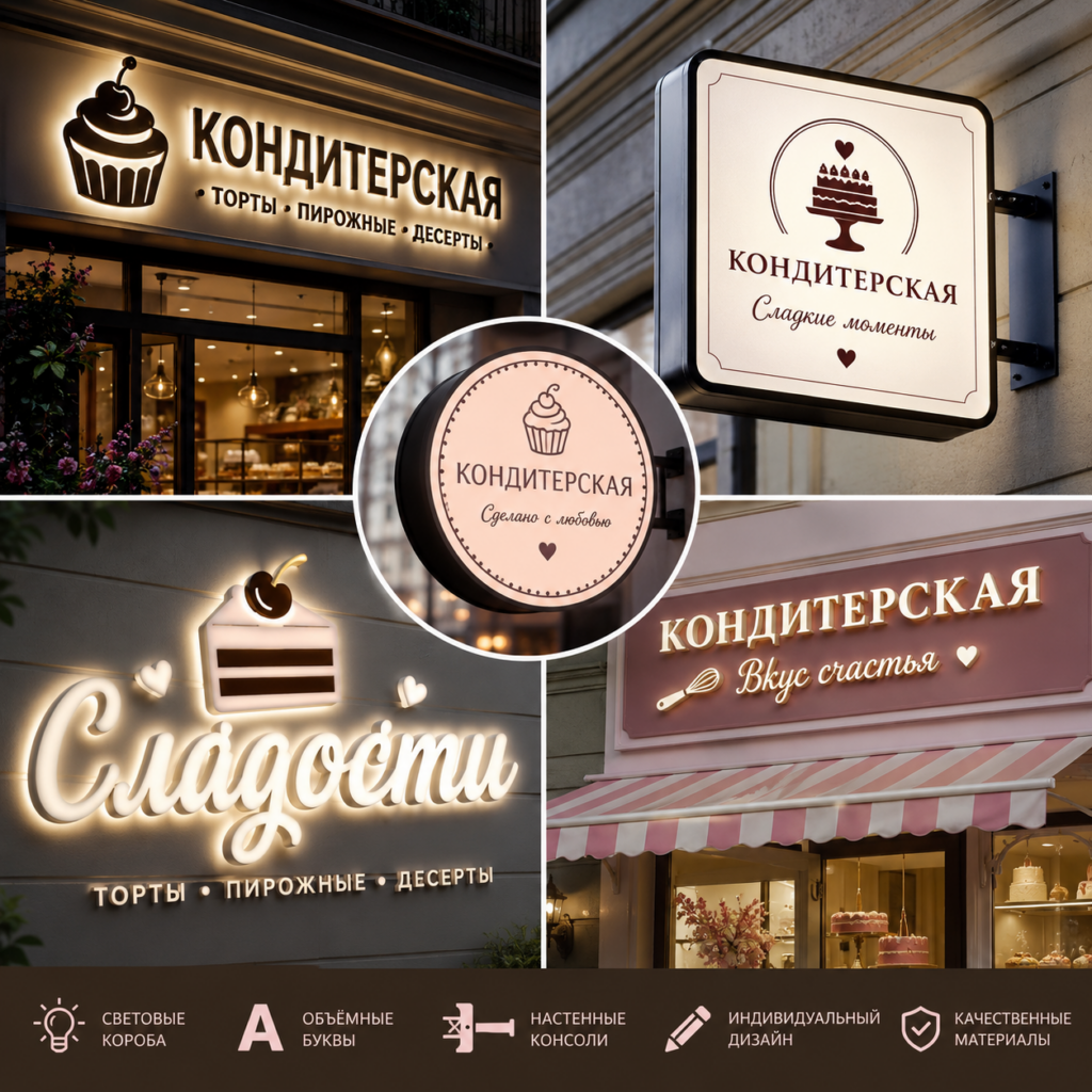 Вывеска световая лайтбокс