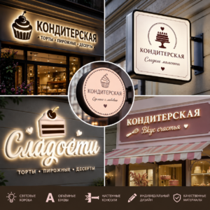 Вывеска световая лайтбокс